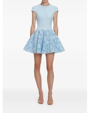 Self-Portrait Short Dresses - Blue