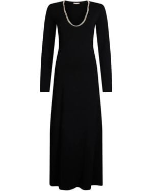 Liu Jo Rhinestone-Embellished Dress - Black