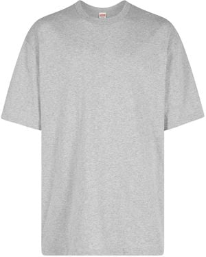 Supreme Paint Cotton T-Shirt - Gray