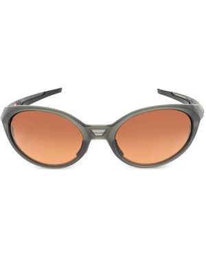 Oakley Eyejacket Redux Oval-Frame Sunglasses - Grey