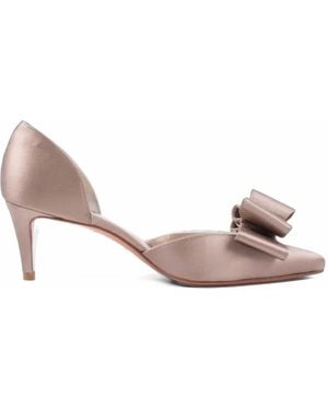 Stuart Weitzman Bow-Detail Pointed-Toe Pumps - Pink