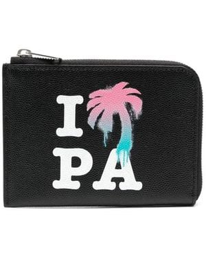 Palm Angels I Love Pa コインケース - ブラック