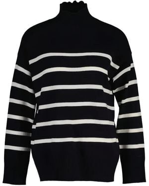 GANT Striped Sweater - Black