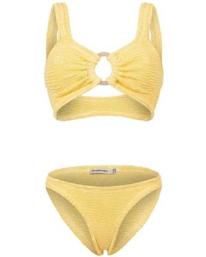 Paramidonna Irina Ring-Detail Bikini - Metallic
