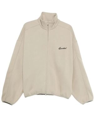 Fear Of God High-Neck Zip-Up Sweatshirt - Natural