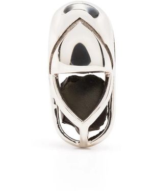 CAPSULE ELEVEN Capsule Onyx Stud Earring - White