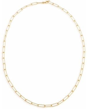Monica Vinader Alta-Textured Chain Necklace - Multicolour