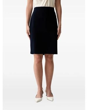 Joseph Ribkoff High-Waisted Pencil Mini Skirt - Black