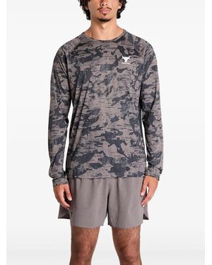 Under Armour Camouflage-Print T-Shirt - Gray