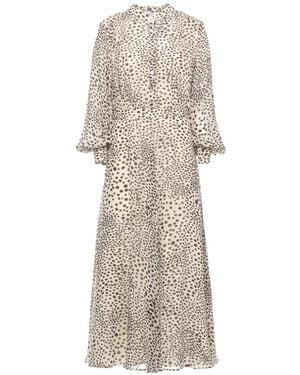 Marella Mllmastro Polka-Dot Midi Dress - White