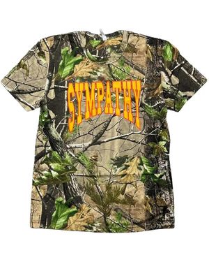 Travis Scott Drake Camouflage-Print T-Shirt - Green