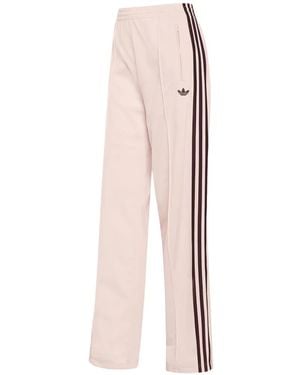 adidas Stripe loose track pants - Rosa