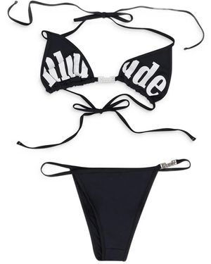 Rhude Bikini À Fines Bretelles - Black