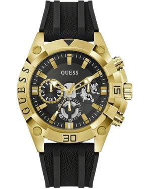Guess Tone Analog Watch - Black