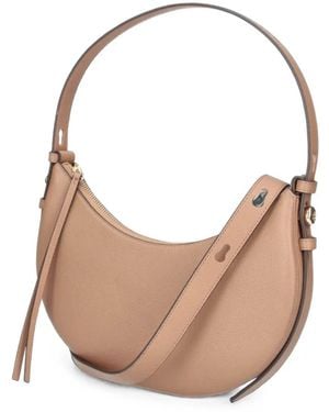 Tory Burch Borsa A Spalla Crescent - Bianco