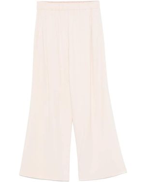 ..,merci Elasticated-Waist Trousers - White