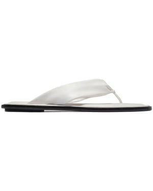 Bernardo Salt Thong Flat Sandals - White