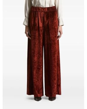 Peserico Hose aus Cord - Rot