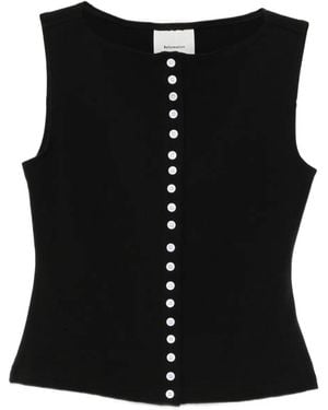Reformation Julie Top - Black