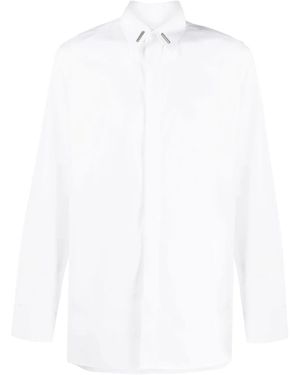 Givenchy ジバンシィ ハードウェアディテール シャツ - ホワイト