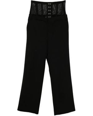 Monse コルセット スリムパンツ - ブラック