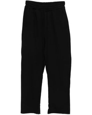 Thom Krom Cotton Track Trousers - Black