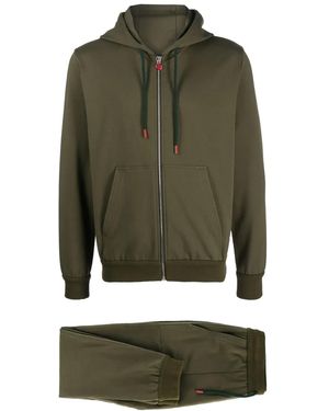 Kiton Hooded Tracksuit Set - Green