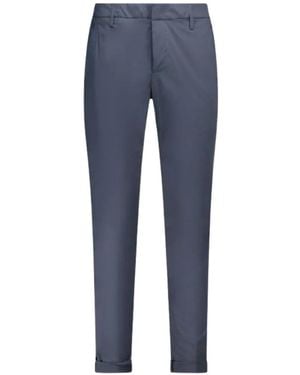 Dondup Turn-Up Cuffs Pants - Blue