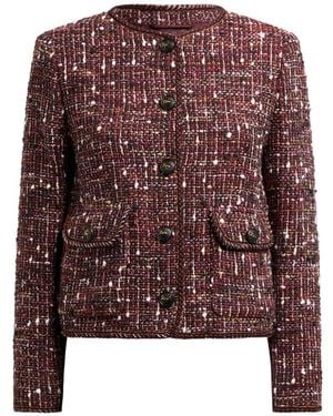 Etro Cotton Tweed Jacket - Brown