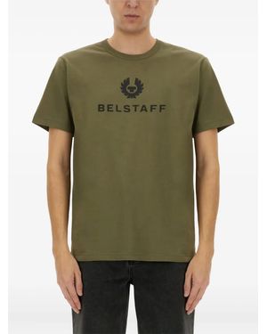 Belstaff ロゴ Tシャツ - グリーン