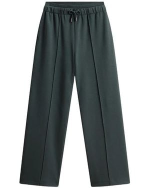 Woolrich Logo-Embroidered Drawstring Track Trousers - Grey