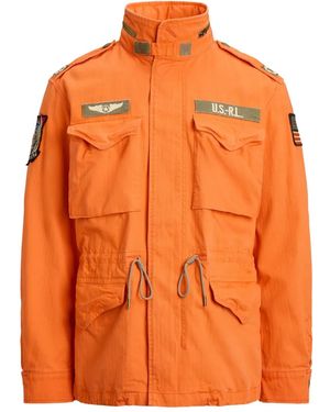 Polo Ralph Lauren Multiple-Patch Jacket - Orange