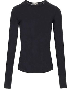 James Perse Long-Sleeve Cotton T-Shirt - Blue
