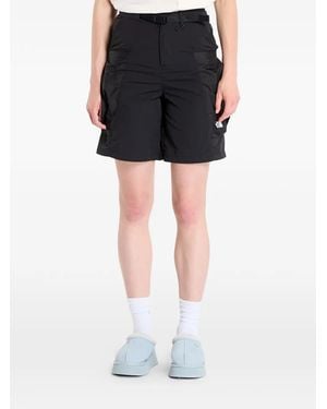 The North Face Pantalones Cortos Con Cinturón - Negro