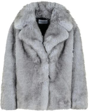 Stand Studio Faux Fur & Shearling Jackets - Gray