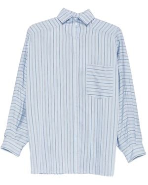 IRO Striped Pocket Shirt - Blue