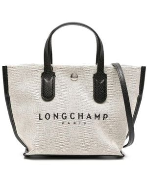 Longchamp Bolso shopper Essential pequeño - Blanco