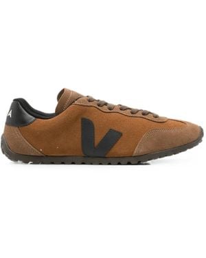 Veja Gt Logo-Patch Trainers - Brown