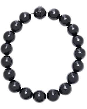 Carolina Herrera Beaded Necklace - Black