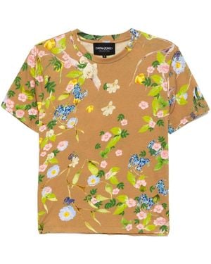 Cynthia Rowley Camiseta everyday - Amarillo
