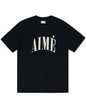 Aimé Leon Dore Slub Serif T-Shirt - Black