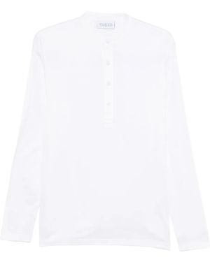 Tokyo Buttoned Polo Shirt - White