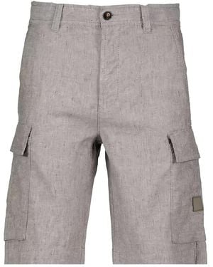 HUGO Sisla Cargo Shorts - Gray