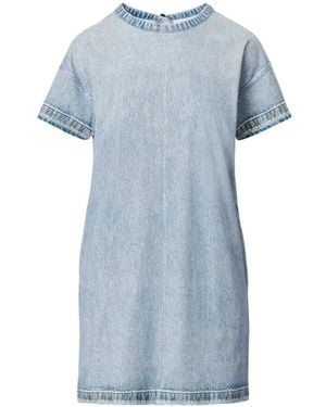 Rag & Bone Miramar Kelly Mini-T-Shirt Jurk - Blauw