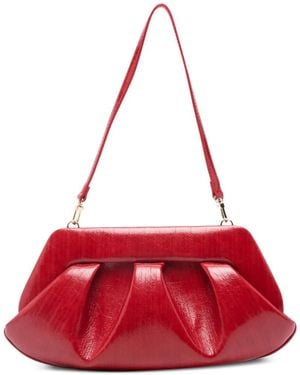 THEMOIRÈ Bolso De Mano Bios Con Pliegues - Rojo