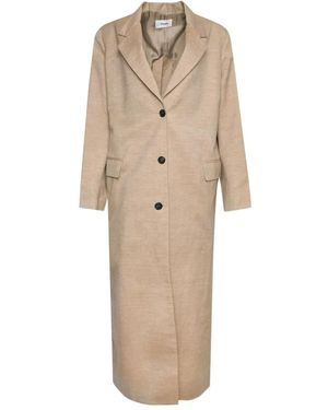 Interior Einreihiger Jareth Mantel - Natur