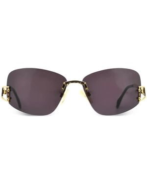 Cazal Square-Frame Sunglasses - Metallic