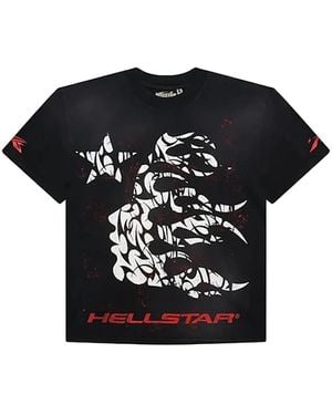 HELLSTAR Graphic-Print T-Shirt - Black
