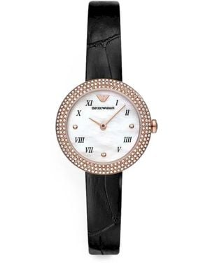 Emporio Armani Logo-Detail 30Mm Watch - White