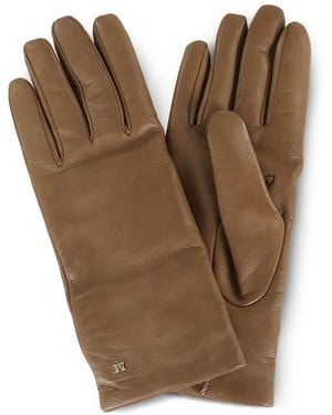 Max Mara Spalato Gloves - Natural